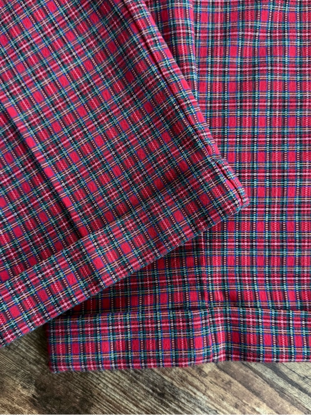 💀 SOLD 💀 Vintage 90s Y2K Tommy Hilfiger Plaid Pants ~ Size Medium - Picture 8 of 9